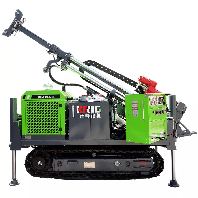 开峰800型KF-ED660C升级版全液压智能岩芯钻机/Kaifeng KF-ED660C Core Drilling Rig