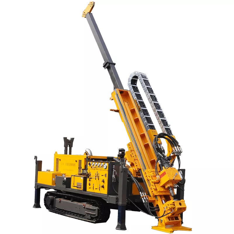百勘800型YX-8全液压岩芯钻机 绳索取芯勘探钻机 /Baikan 800 Type YX-8 Full Hydraulic Core Drill Rig, Wireline Coring Exploration Drill Rig