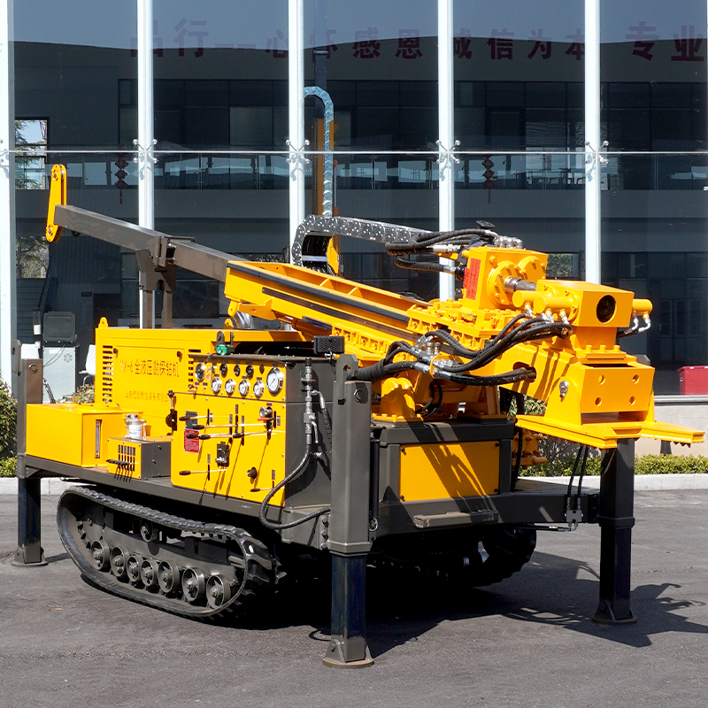 百勘600型YX-6全液压岩芯钻机 绳索取芯勘探钻机 /Baikan 600 Type YX-6 Full Hydraulic Core Drill Rig, Wireline Coring Exploration Drill Rig