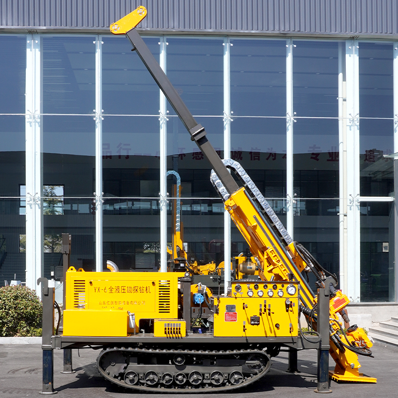 百勘600型YX-6全液压岩芯钻机 绳索取芯勘探钻机 /Baikan 600 Type YX-6 Full Hydraulic Core Drill Rig, Wireline Coring Exploration Drill Rig