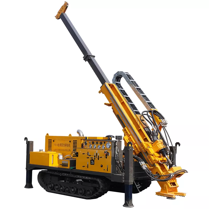 百勘400型YX-4全液压岩芯钻机 绳索取芯勘探钻机 /Baikan 400 Type YX-4 Full Hydraulic Core Drill Rig, Wireline Coring Exploration Drill Rig
