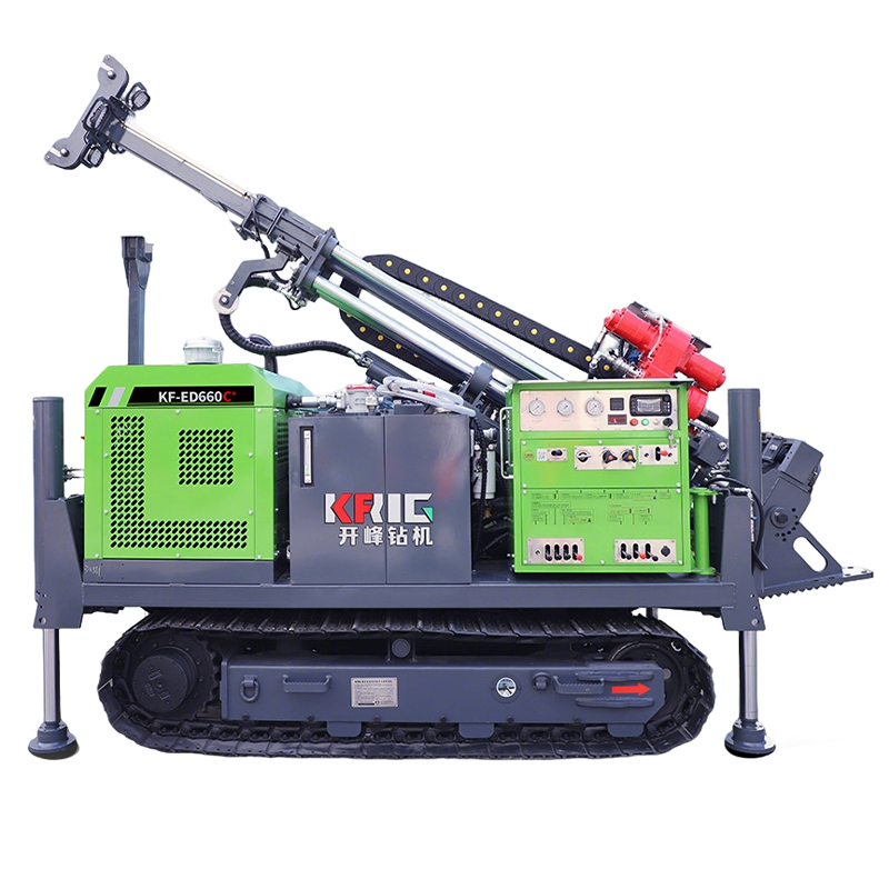 开峰800型KF-ED660C+（双马达款）高性能版全液压智能岩芯钻机/Kaifeng KF-ED660C+（dual motor ） Core Drilling Rig